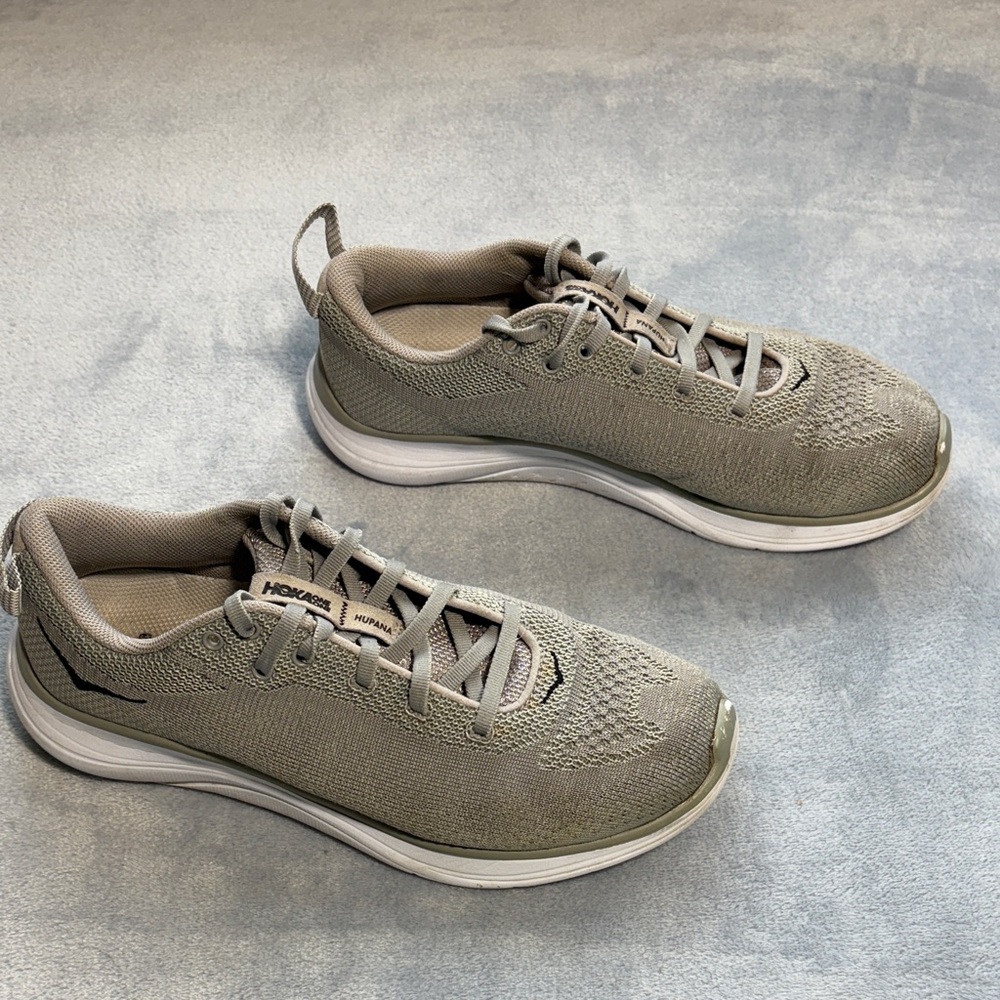 Hoka One One Women's Hupana Light Gray Sneakers - Picture 2 of 9
